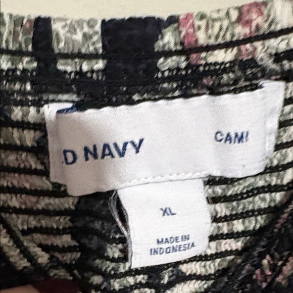 Old Navy Floral Maxi Dress - Black, Pink, Green XL - Picture 4 of 6